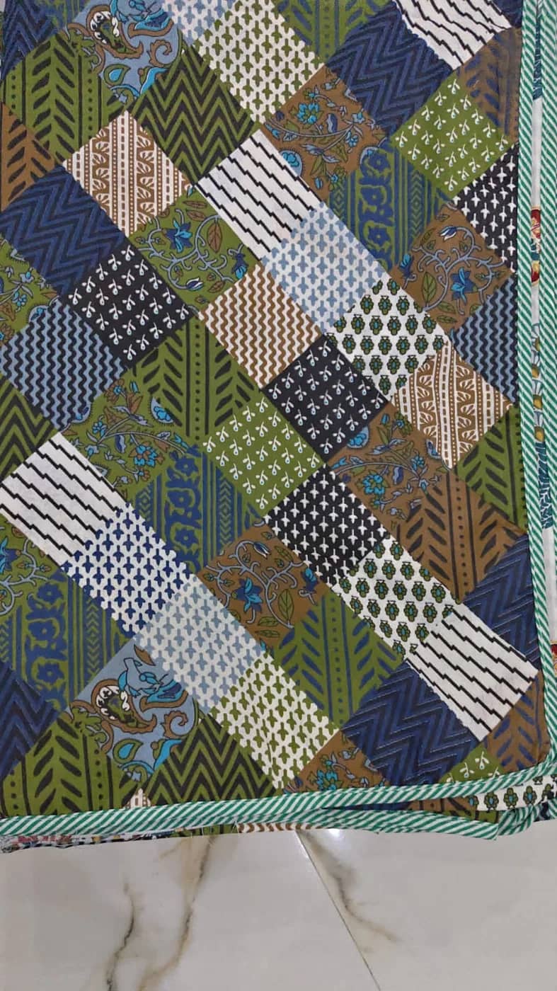 Multicolor geometric patchwork — Multicolor geometric patchwork