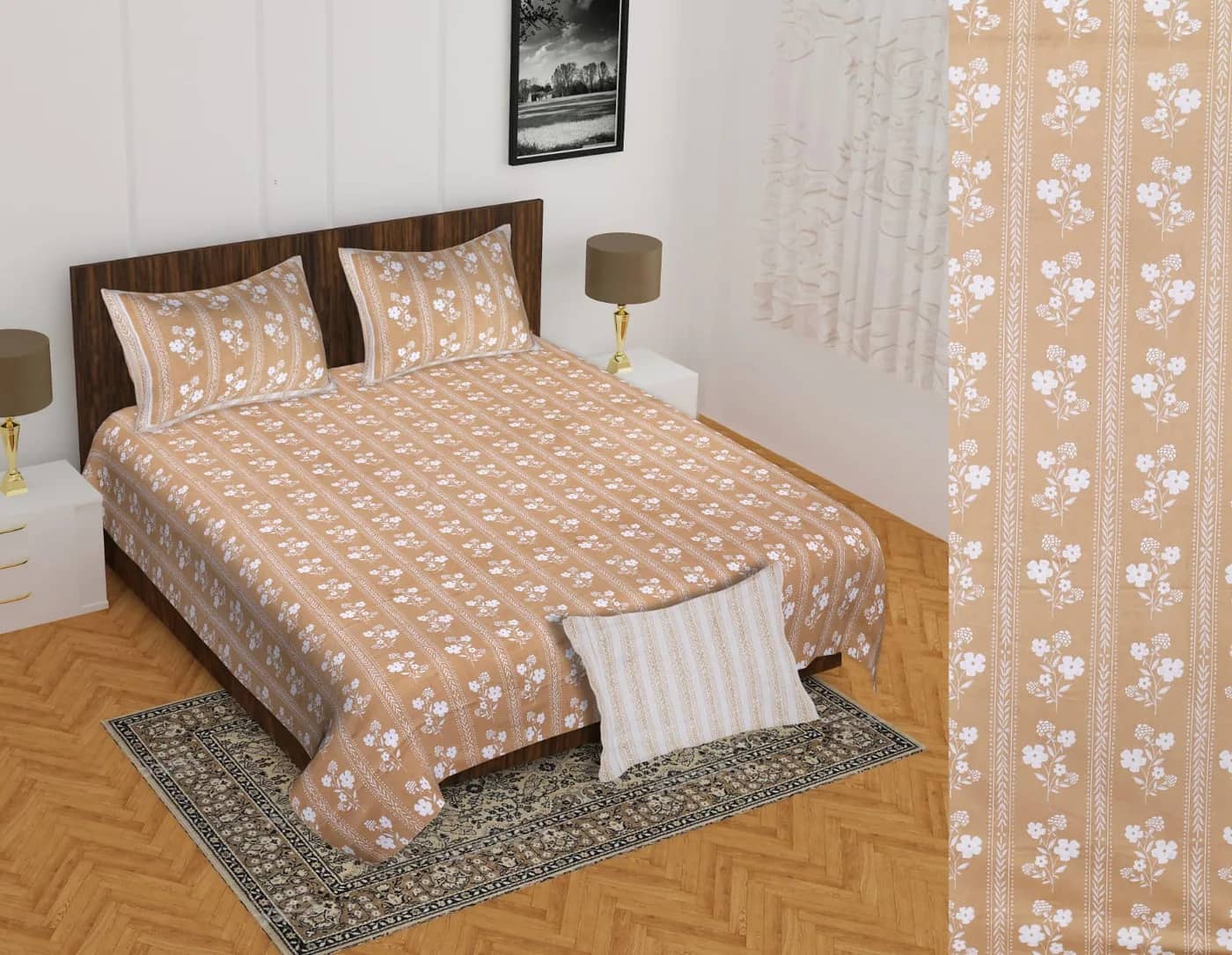 Beige floral — Beige floral