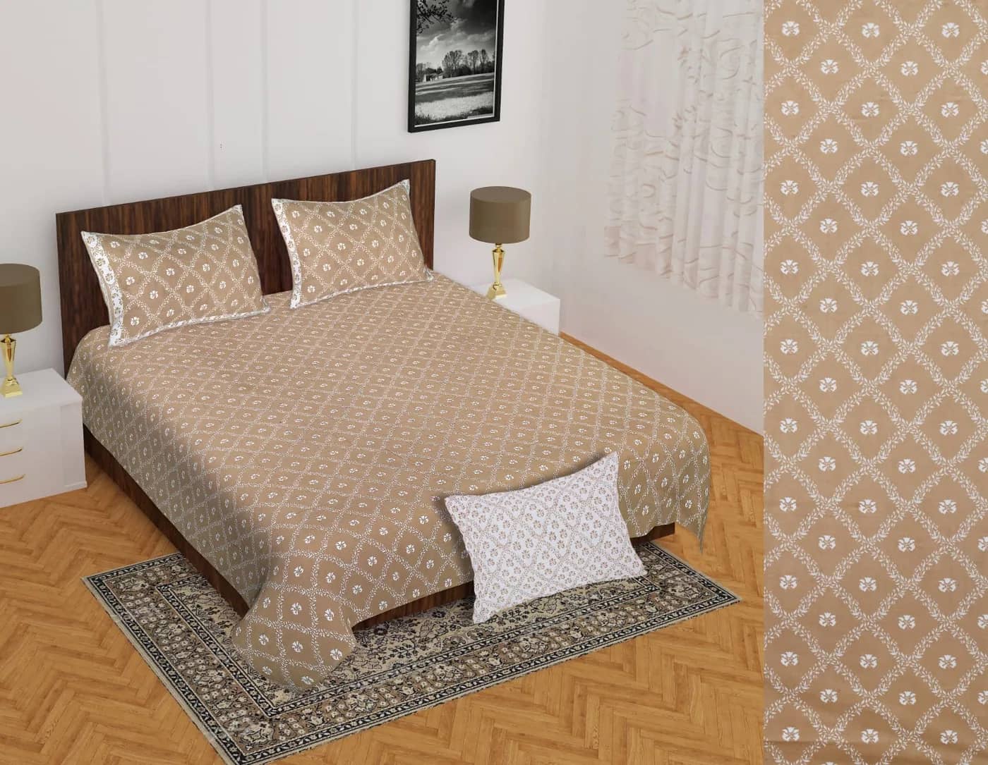 Beige geometric — Beige geometric