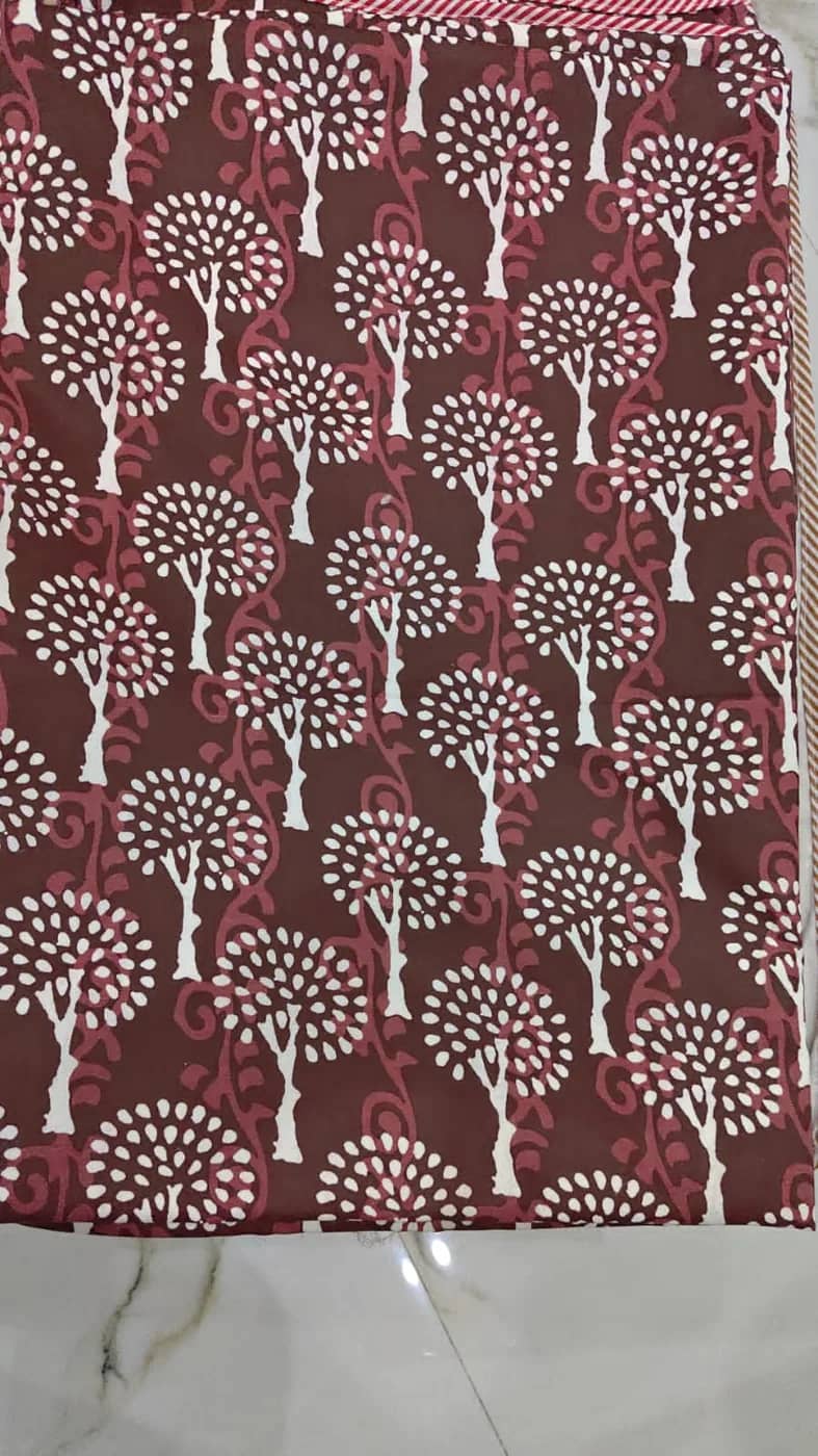 Burgundy floral in Burgundy floral — full view