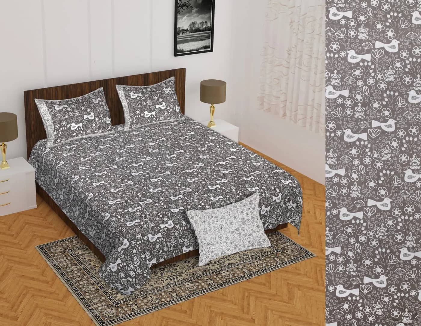Grey floral — Grey floral