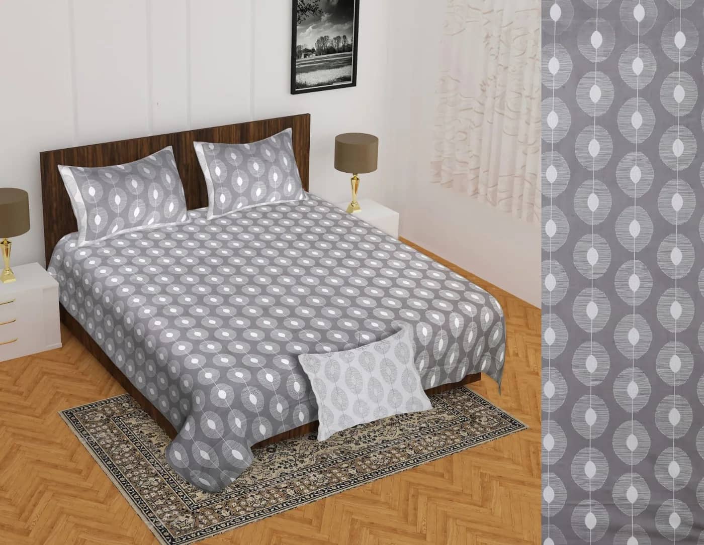 Grey geometric circles — Grey geometric circles