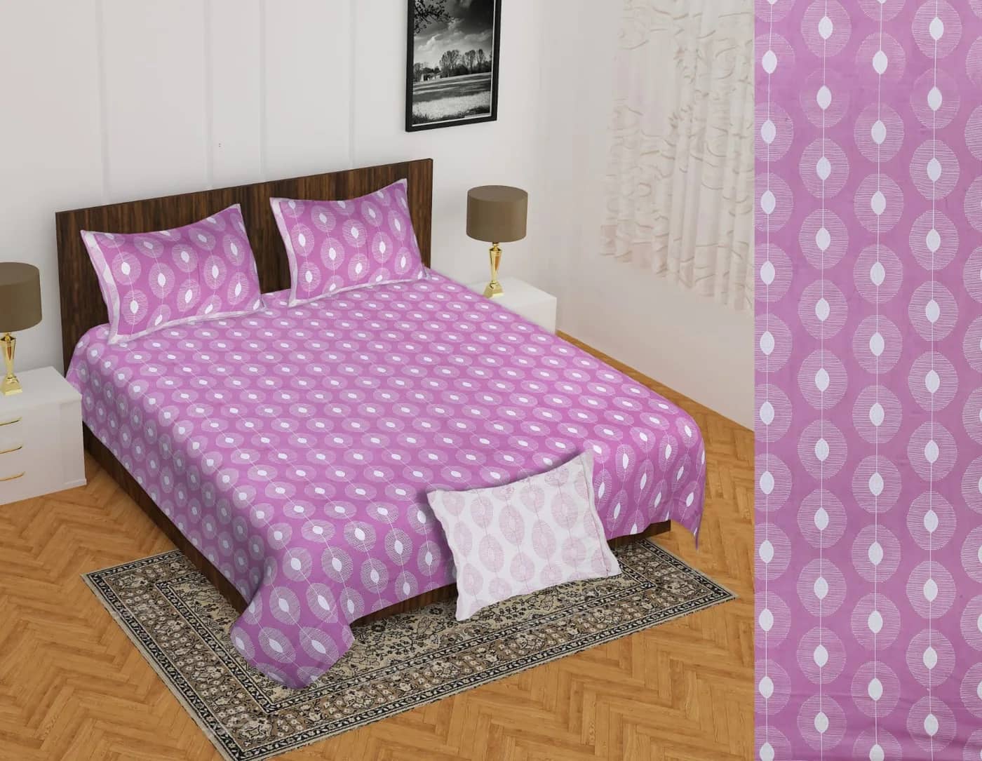 Pink geometric circles — Pink geometric circles