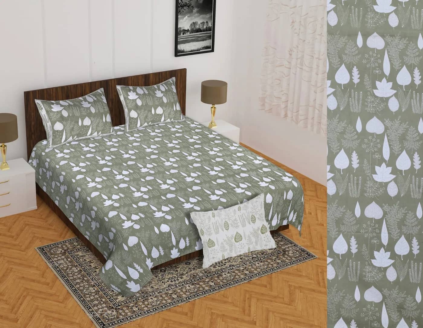 Sage floral 2 in Sage floral 2 — full view