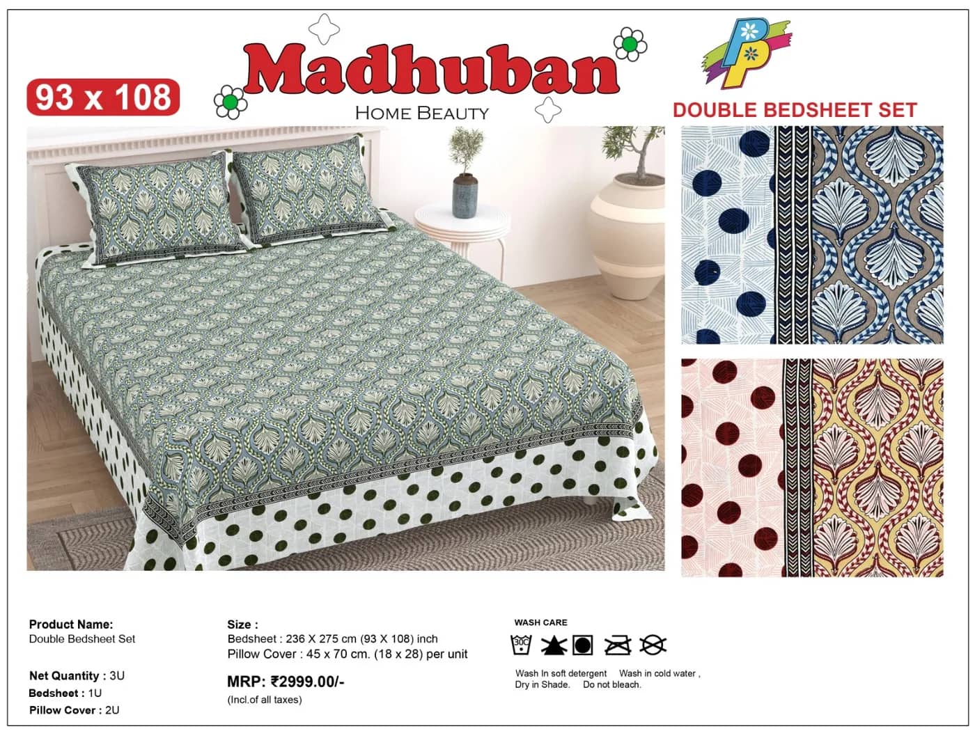 Sage blue and cream geometric — Sage blue and cream geometric