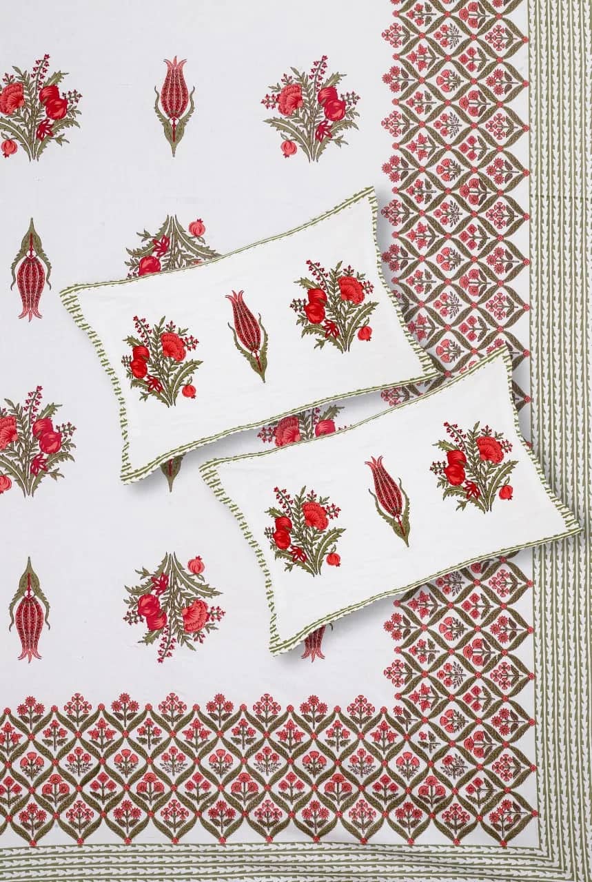 White with red floral 2 — White with red floral 2