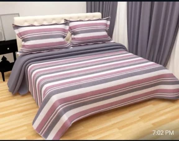 Pink, mauve and grey stripes 3 in Pink, mauve and grey stripes 3 — full view